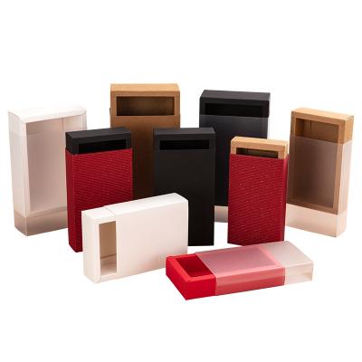 China Recycled Art Drawer Display Carton Cardboard Wig Hair Extensions Drawer Materials Eyelash Packaging Gift Craft Custom Paper Box for sale