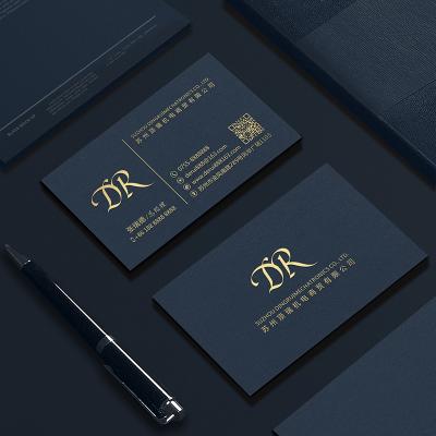 China Business.office.gift .promotion.etc wholesale custom luxury name gold foil stamping custom strong business card printing business card special printing for sale