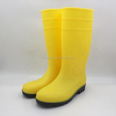 China HN310 Daily Use Factory Price PVC Gum Boots Men Work Safety Rain Boots for sale