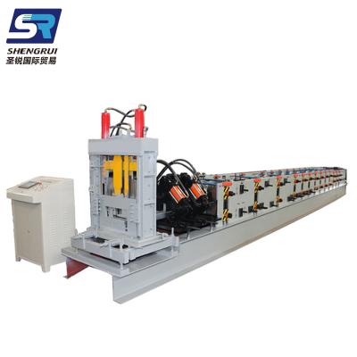 China CZ Quick Purlin Plant Interchangeable Change Roll Forming Machine For Building Material Machinery for sale