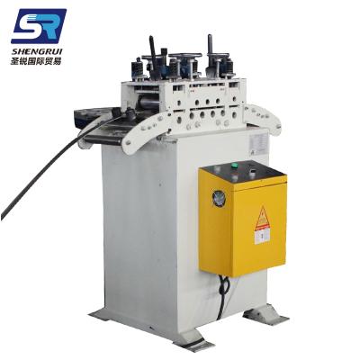 China Factory Automatic Bending V Band Clamp Circle Closing Ring Roll Forming Machine With CE Certificate for sale