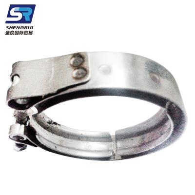 China Factory Clamp Ring Hoop Locking Cold Roll Forming Machine with Safety Guaranteed for sale