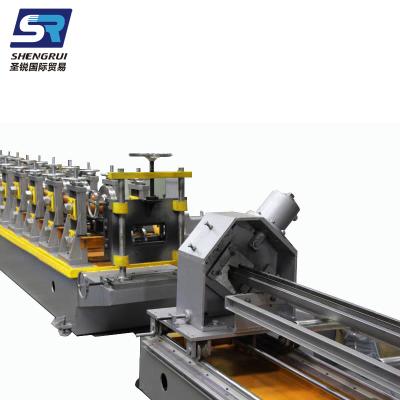 China Factory Quick Change Steel Frame Pallet Rack Structure Making Machine for sale