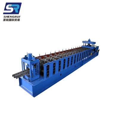 China Factory High Precision Road Fencing Guardrail Metal Roll Forming Machine For Sale for sale