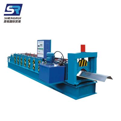 China Factory High Performance Road Fencing Guardrail Metal Roll Forming Machine With Driven Gearbox for sale