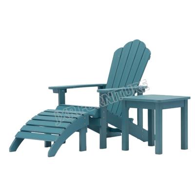 China Modern Hot Selling Outdoor Sun Waterproof Sofa Outdoor Beach Garden Morden Wood Adirondack Folding Chair for sale