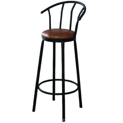 China Gold Industrial Supplier China Bistro Furniture Commercial Wrought Iron Stool Bar for sale