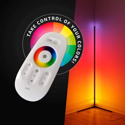 China Controlled By Remote Controller Atmosphere Corner Floor Light For Fill Light Decorate Rooms With Remote Support APP RGB Color for sale