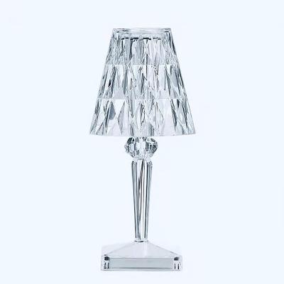 China Lighting Functions Light Luxury Style Crystal Desktop Lamp With Different Color For Rooms Fill Light Atmosphere Lamp For Decorate Rooms for sale