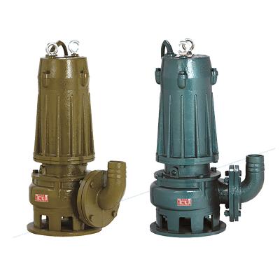 China Fa WQ ​​Series Cast Iron Serious Polluted Sewage Discharge Non Clog Submersible Sewage Pump for sale