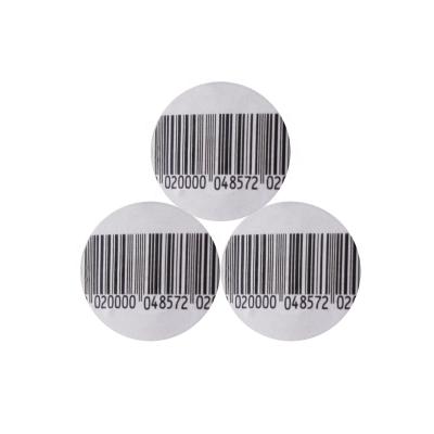 China Supermarket security system Boshine 4*4cm barcode eas 8.2mhz eas 8.2mhz retail rf security key IDs sticker for sale