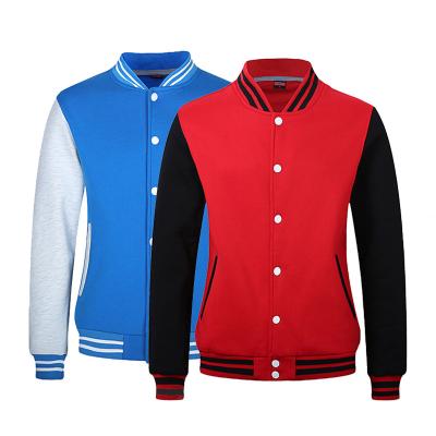 China Wholesale Custom Made Satin Viable Embroidery Plain White Men's Logo Leather College Coat Winter Chenille Baseball Varsity Jacket for sale