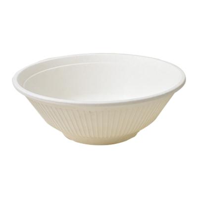 China High Quality Biodegradable Anti-scalding Disposable Starch Biodegradable Soup Bowl for Restaurants and Parties for sale