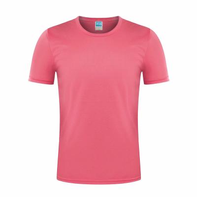 China Custom Printing QUICK DRY Women Blankets 100% Polyester Sports T Shirts Men's T Shirts Tops Simple Quick Dry Gym Unisex Tee for sale