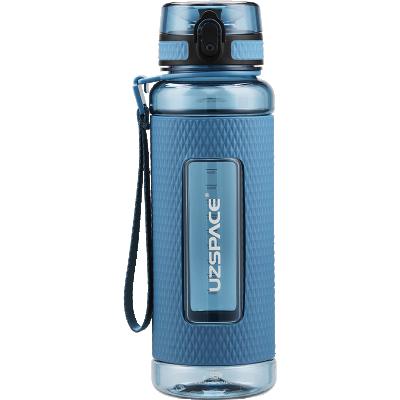 China Sustainable 1 Liter UZSPACE Flip Top Water Bottle Weights Design for sale