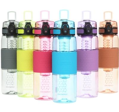 China Leak Proof Infuser Water Bottle Fruit Sport Drinks Bottle BPA Free For Traveling School Office Climbing Outdoor Camping for sale