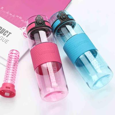 China Promotional UZSPACE Sustainable BPA Free Tritan Plastic Leakproof Drinking Bottle With Locking Flip Lid For School, Gym, Bicycle, Yoga for sale