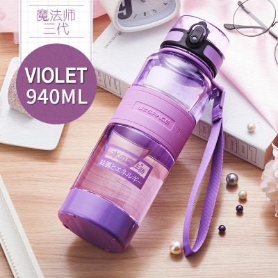 China Viable Water Bottle with Time Motivational Marker and Measurements, 1 Liter BPA Free Water Jug for Women Men, Leak Proof Hydration for sale