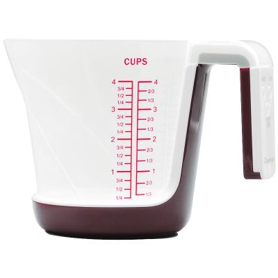 China Constant-53B Plastic Separable Liquid Bowl Measuring Cup 3kg / 1g Volume: 1L Electronic Digital Kitchen Scale for sale