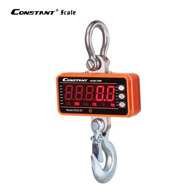 China constant-740E 200g Accuracy and 1000KG 1T Rated Load Electronic Crane Scale Cheaper Cost Effective Industrial Hanging Scale 14192-740E for sale