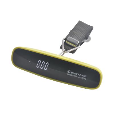 China Metal and Plastics Constant-729E 40kg/88lb Portable Electronic Luggage Scale LED Display Candy Color Electronic Portable Scale for sale