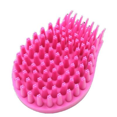 China Skillfully Manufacture B01-101 Sustainable Massage Brush Pet Hair Grooming Massage Bathing Brush For Dog for sale