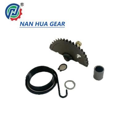 China 20T Kick Starter Steel Shaft + 8T Intermediate Gear Spring + Kick Starter For 4 Stroke 60 80 cc Scooter Moped 139QMB 147QMD GY6 50 for sale