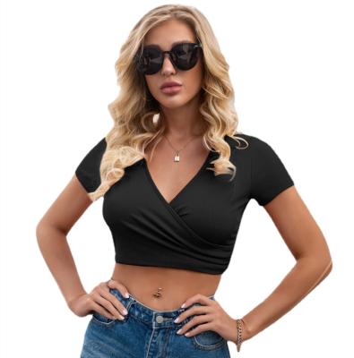 China New Summer Fashion Anti-wrinkle Quality Bustier Crop Top Sexy Woman Shirt Short Tank Top For Women Crop Top for sale