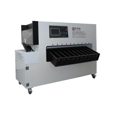 China 32650 Battery Automatic Cylindrical Sorter Machinery Repair Shops 10 Channels Test Sorter for sale