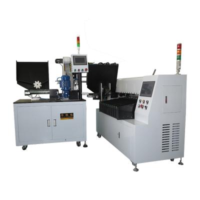 China 18650 Battery 10 Channels Battery Insulation Spot Welding Paper Pasting Pasting Combination Machine for sale