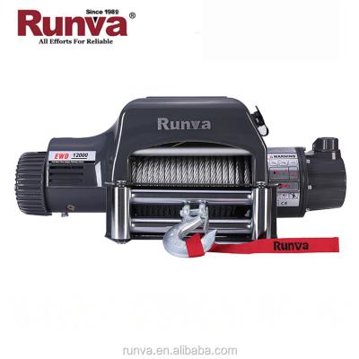 China AUTOMATIC Runva 12000 lbs DC 12v/24v Electric Winch for sale