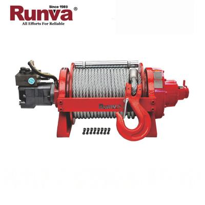 China CRANES 2 Stage Planetary Gearbox Hydraulic Winch 10 Ton for sale