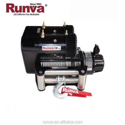 China Runva AUTOMATIC 4x4 Off Road 10000 Pounds Electric Cable Pulling Winch Machine For Jeep, Truck&Suv for sale