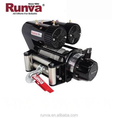 China Runva AUTOMATIC most popular portable high quality 12v electric winch used for jeep, truck &Suv for sale