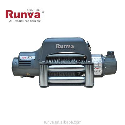 China CRANES Runva 8000 Two Speed ​​Electric Winch LBS For Jeep , Truck&Suv EWD8000U for sale