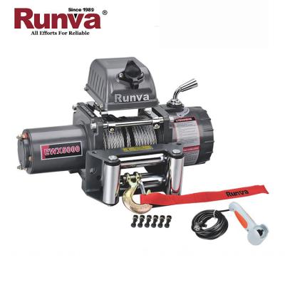 China AUTOMATIC Electric Winch 2t Wireless Remote Control Books For Jeep,Runva 5000 Truck&Suv EWX5000S for sale