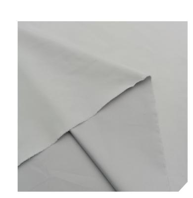 China Waterproof ready to ship 50D* 75D 330T pongee fabric PA coated record order quality drop pongee waterproof fabric for sale