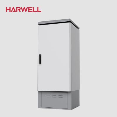 China 24U Outdoor Customizable Electronic Equipment C Power Box Electromechanical Outdoor Electrical Cabinet Rack Enclosure for sale