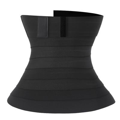 China OEM Breathable Service Women Belly Shaper Waist Trainer Elastic Bandage Tummy Wrap Belly Binding Wrap Slimming Waist Neoprene for sale