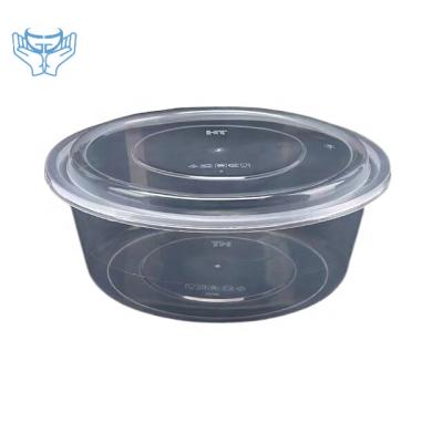 China 1500ml pp disposable microwavable plastic food container,plastic food delivery container with lid,disposable takeout box for sale