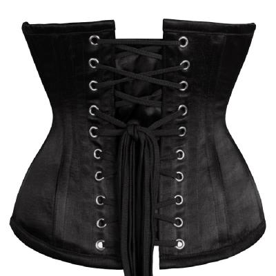 China Antibacterial Gothic Underbust Corset Waist Trainer and Bustiers Sexy Lingerie Workout Bustiers Steampunk Waist Cincher Shapewear Upper Body Slimming Belt for sale