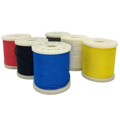 China UHMWPE Fiber Braid 1mm 2mm 2.5mm UHMWPE Paraglider Winch High Strength 3mm Towing Rope for sale