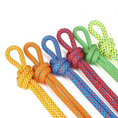 China Hot Selling High Tenacity Braided Kernmantle Nylon Ropes For Outdoor Sports for sale