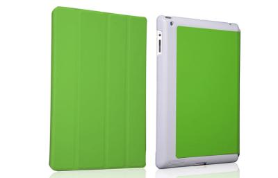 China Ziegenfell-Tablette PC-PU-Leder-Kasten-Stand-Abdeckung für ipad 2 iPad 3 iPad 4, kundenspezifische Farbe zu verkaufen