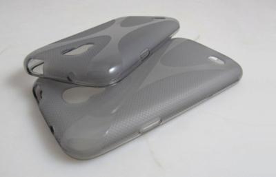 China Accesorios androides de la cubierta gris del silicio TPU, de Samsung mini i9190 i9195 TPU cubierta de la galaxia S4 en venta