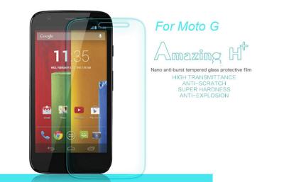 China Super thin Motorola Glass screen protector , MOTO G glass screen guard for sale