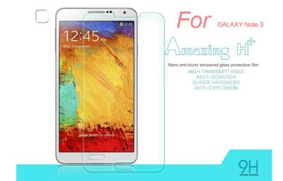 China Samsung Note3 Glass screen protector for NOTE3 iii N9000 N9002 N9005 screen film Guard for sale