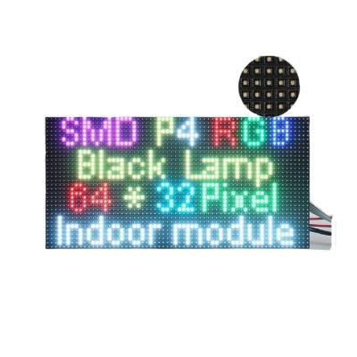 China Indoor Full Color LED Module RGB Led Display Panel, Indoor SMD2121 LED Panel, 1/16 Scan 256x128mm 64*32 Dots Matrix Panel P4 Led Module for sale