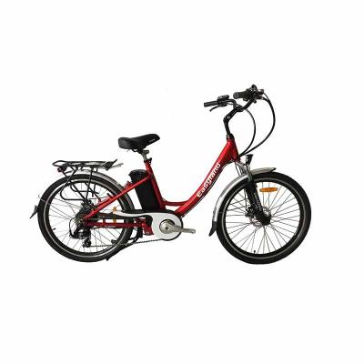 China EN15194 Aluminum Alloy Chinese 26inch Lady Long Range City Electric Bike for sale