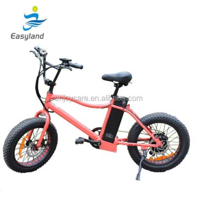 China lightweight aluminum alloy electric bike for girl/boy folding fat tire en15194 for sale